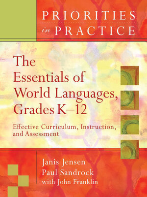 cover image of The Essentials of World Languages, Grades K-12